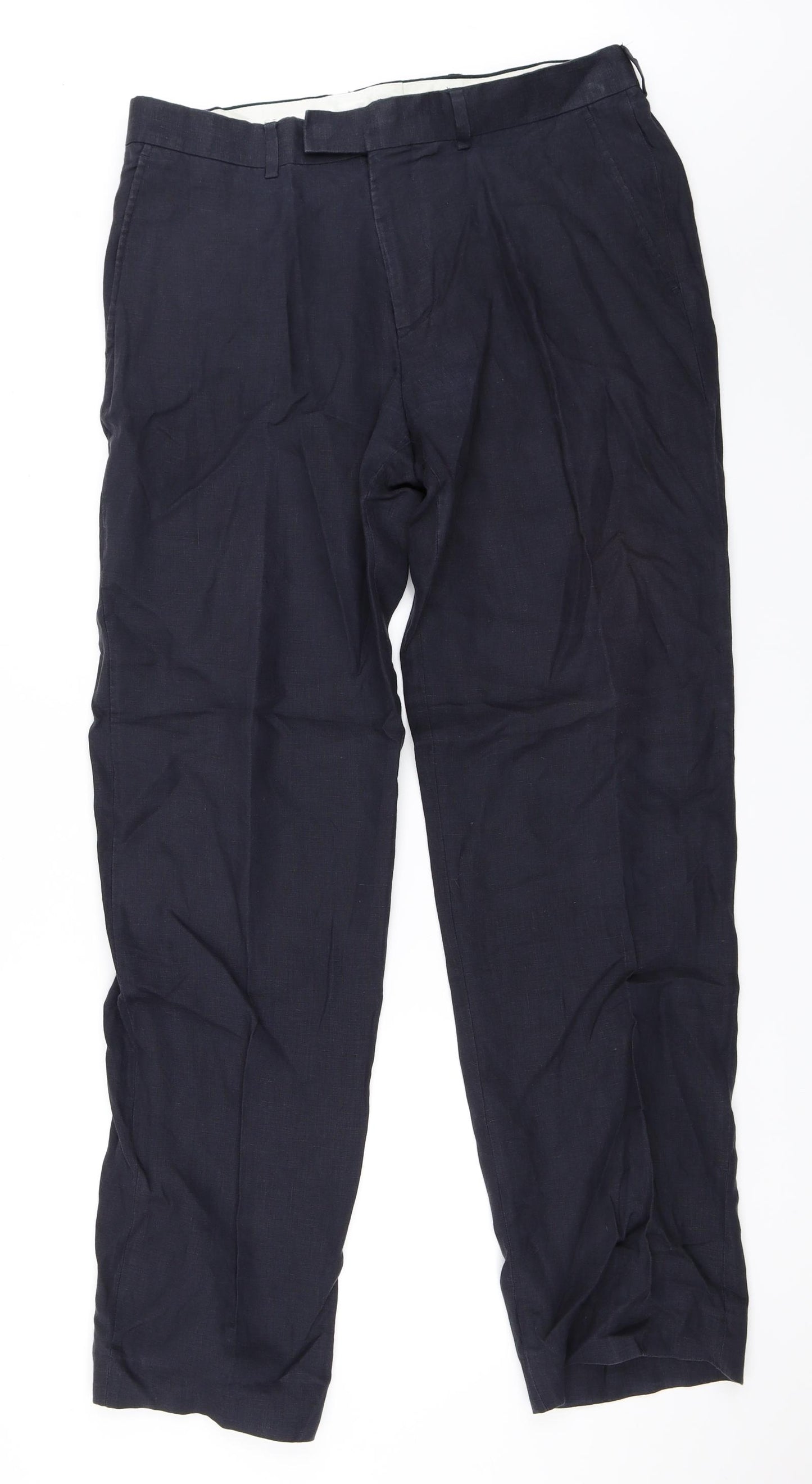 Preworn Mens Blue   Trousers  Size 34 in L34 in