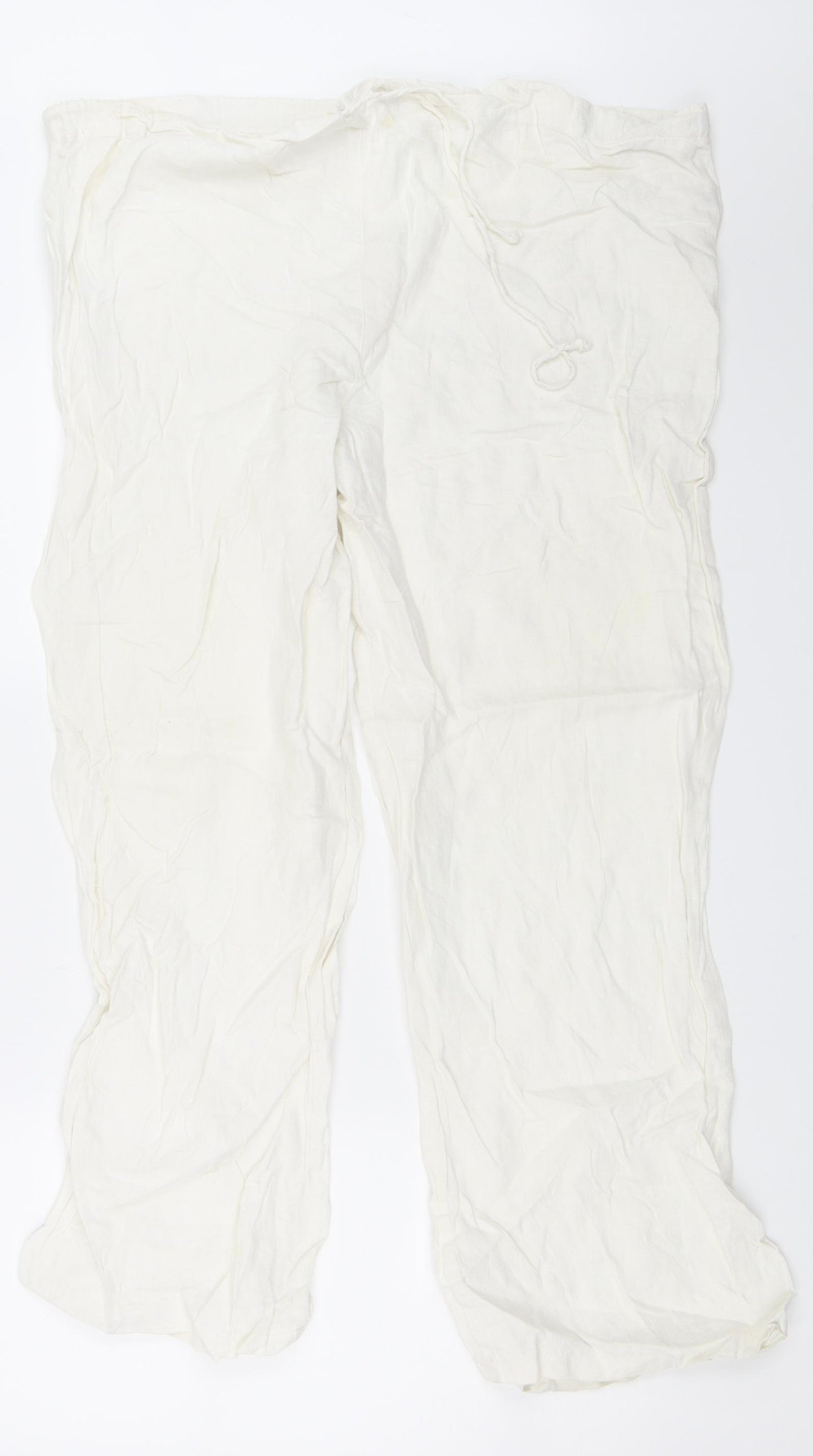Moda Mothercare Womens Ivory   Trousers  Size 14 L28 in