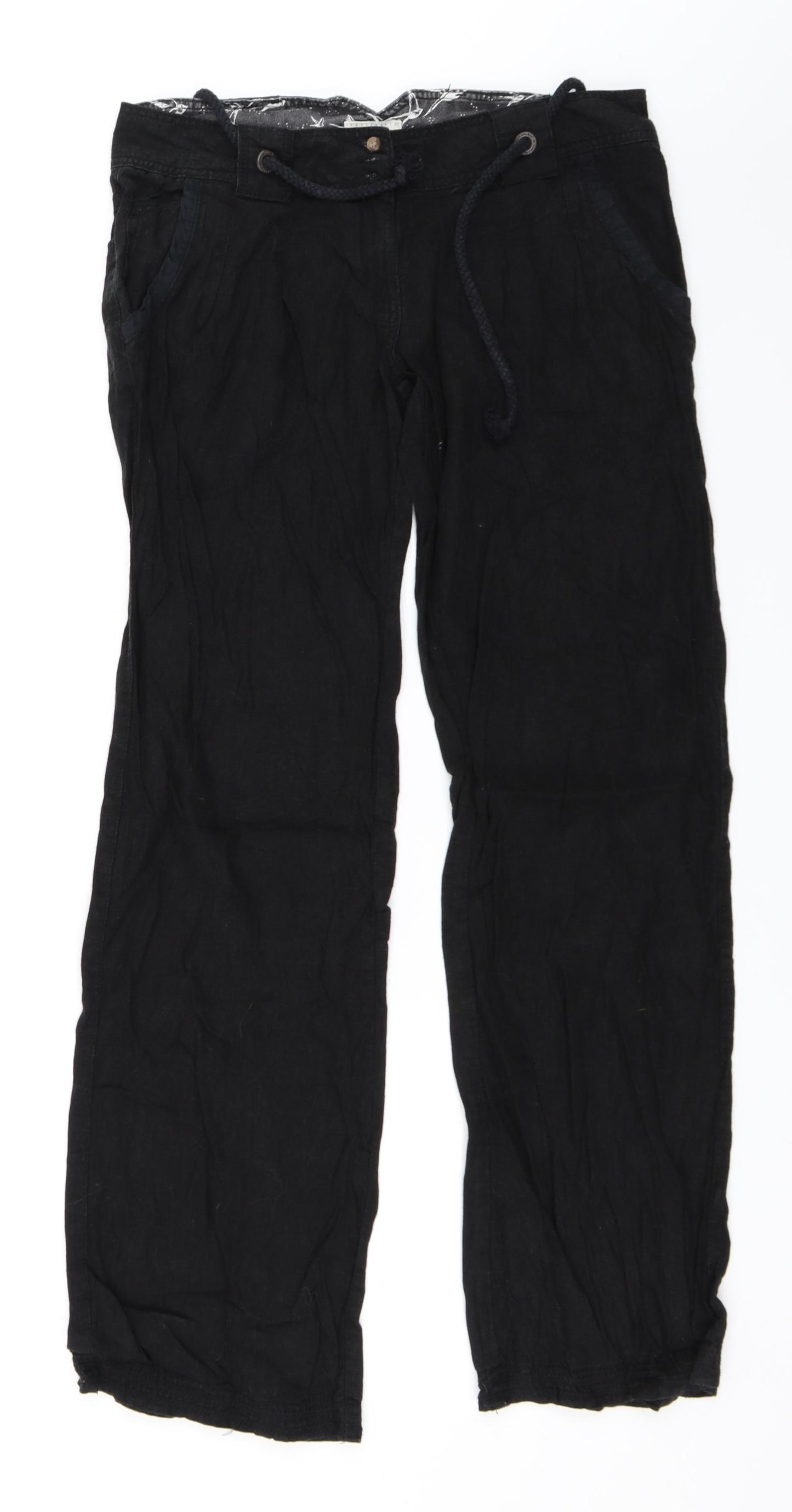 SoulCal&Co Womens Black   Trousers  Size 10 L31 in