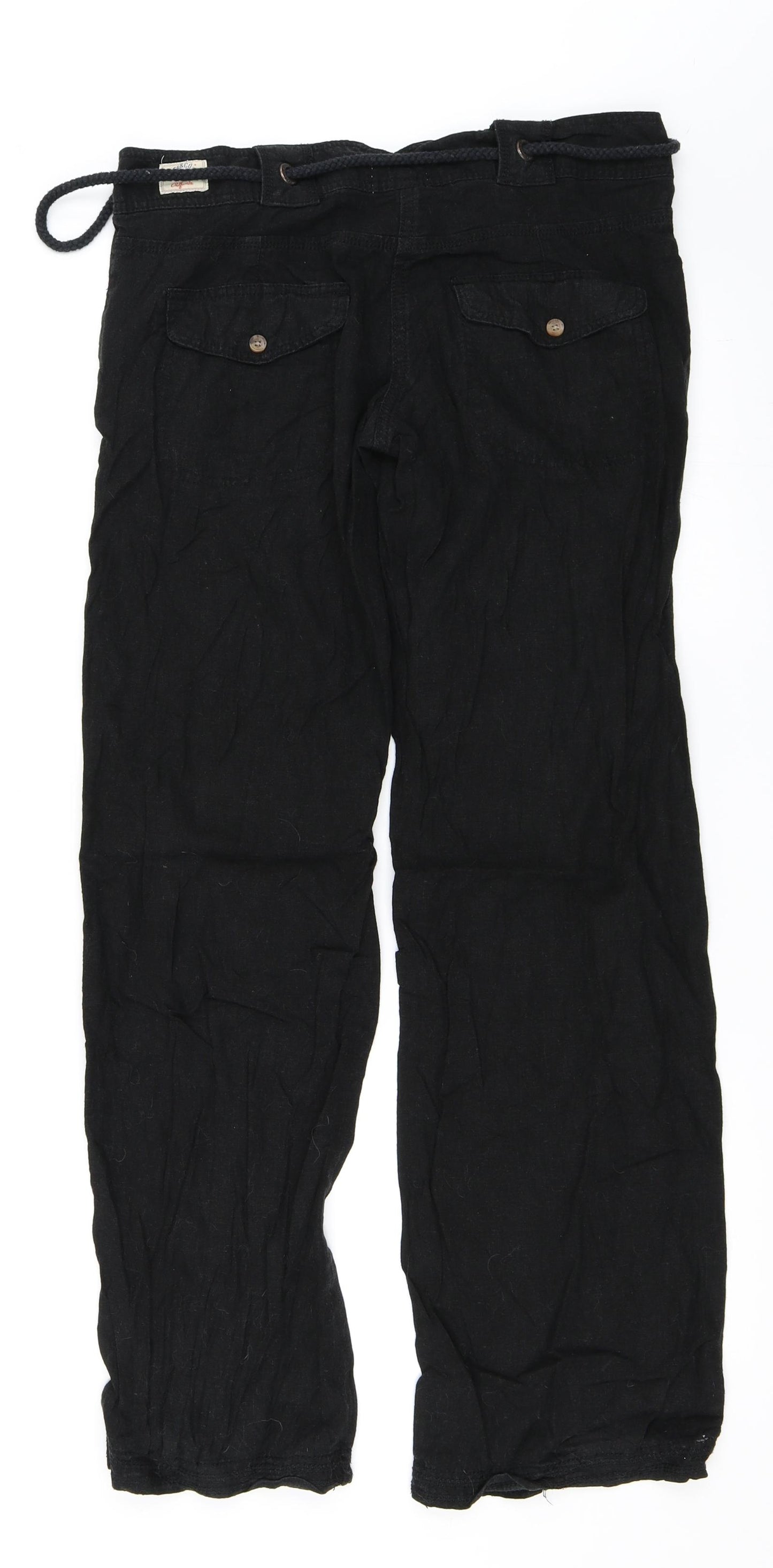 SoulCal&Co Womens Black   Trousers  Size 10 L31 in