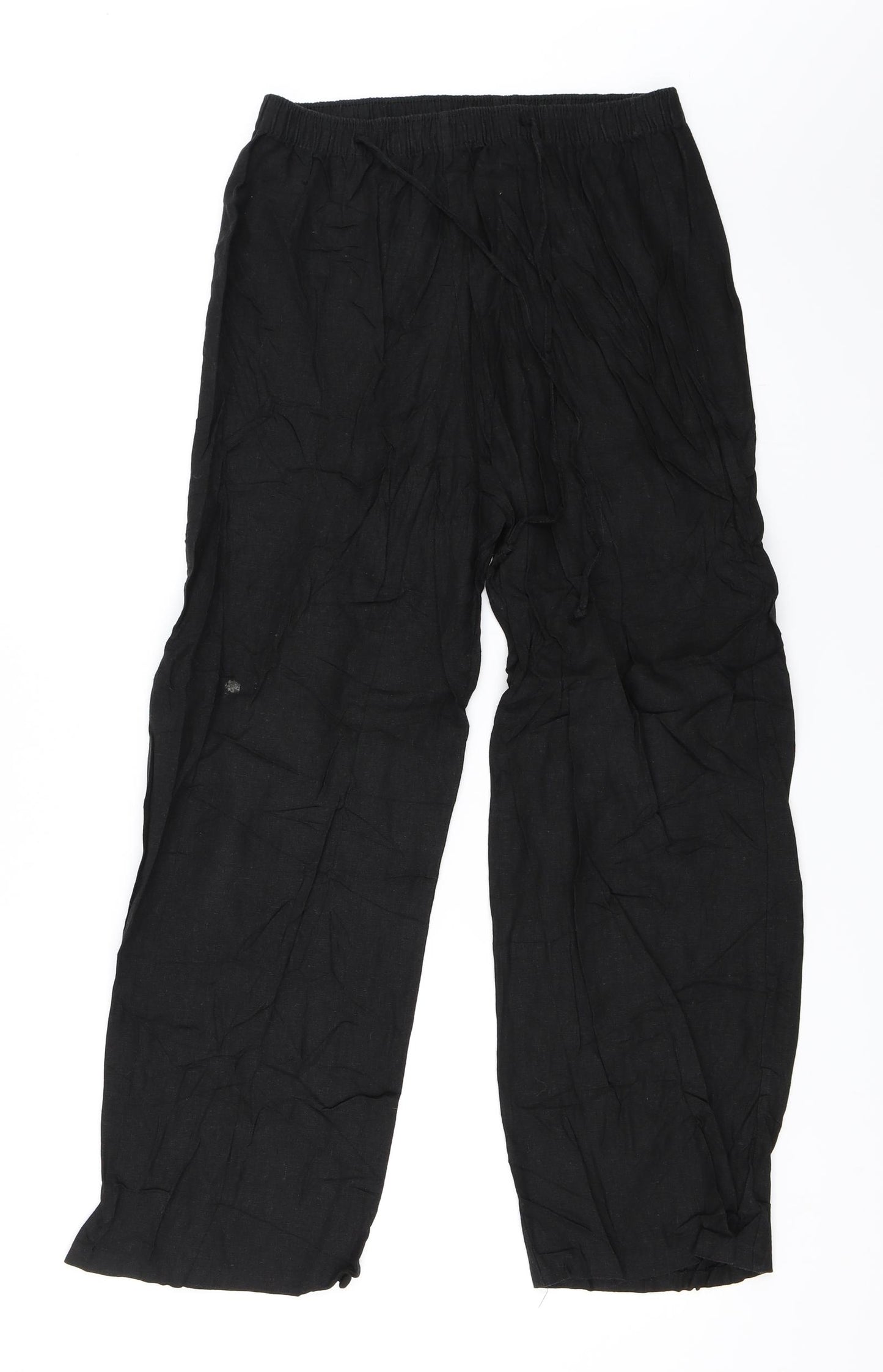 Saloos Womens Black   Trousers  Size 16 L25 in