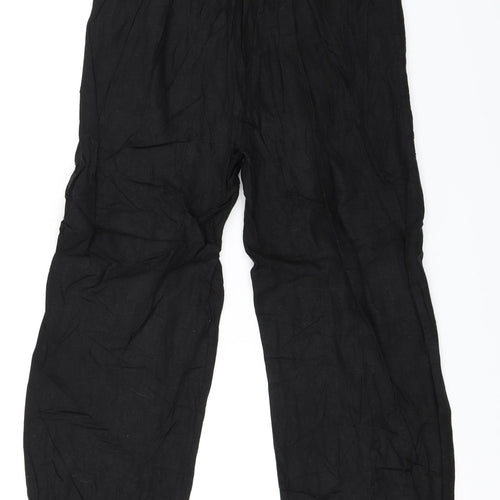 Saloos Womens Black   Trousers  Size 16 L25 in