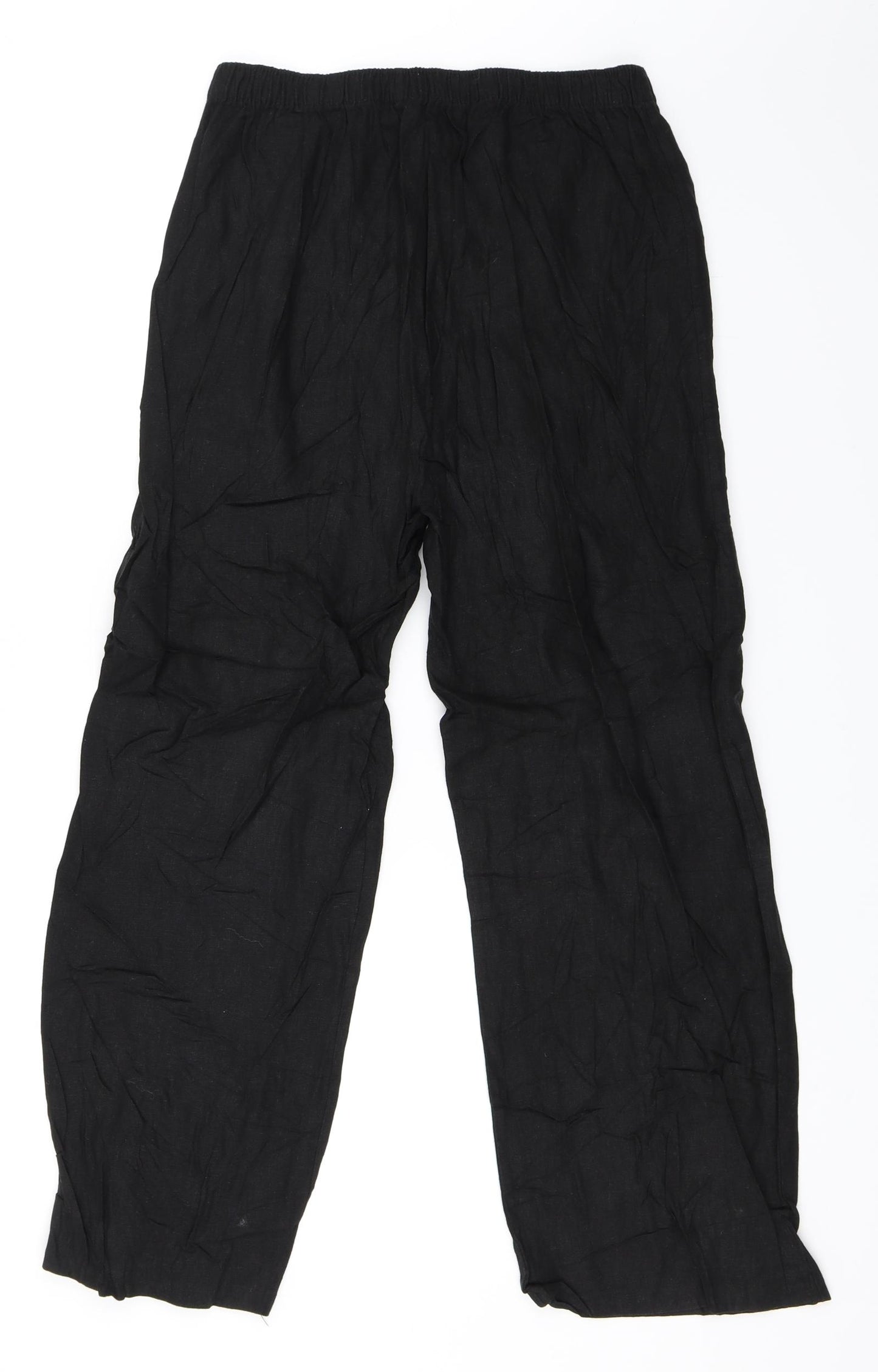Saloos Womens Black   Trousers  Size 16 L25 in