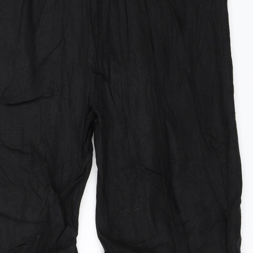 Saloos Womens Black   Trousers  Size 16 L25 in