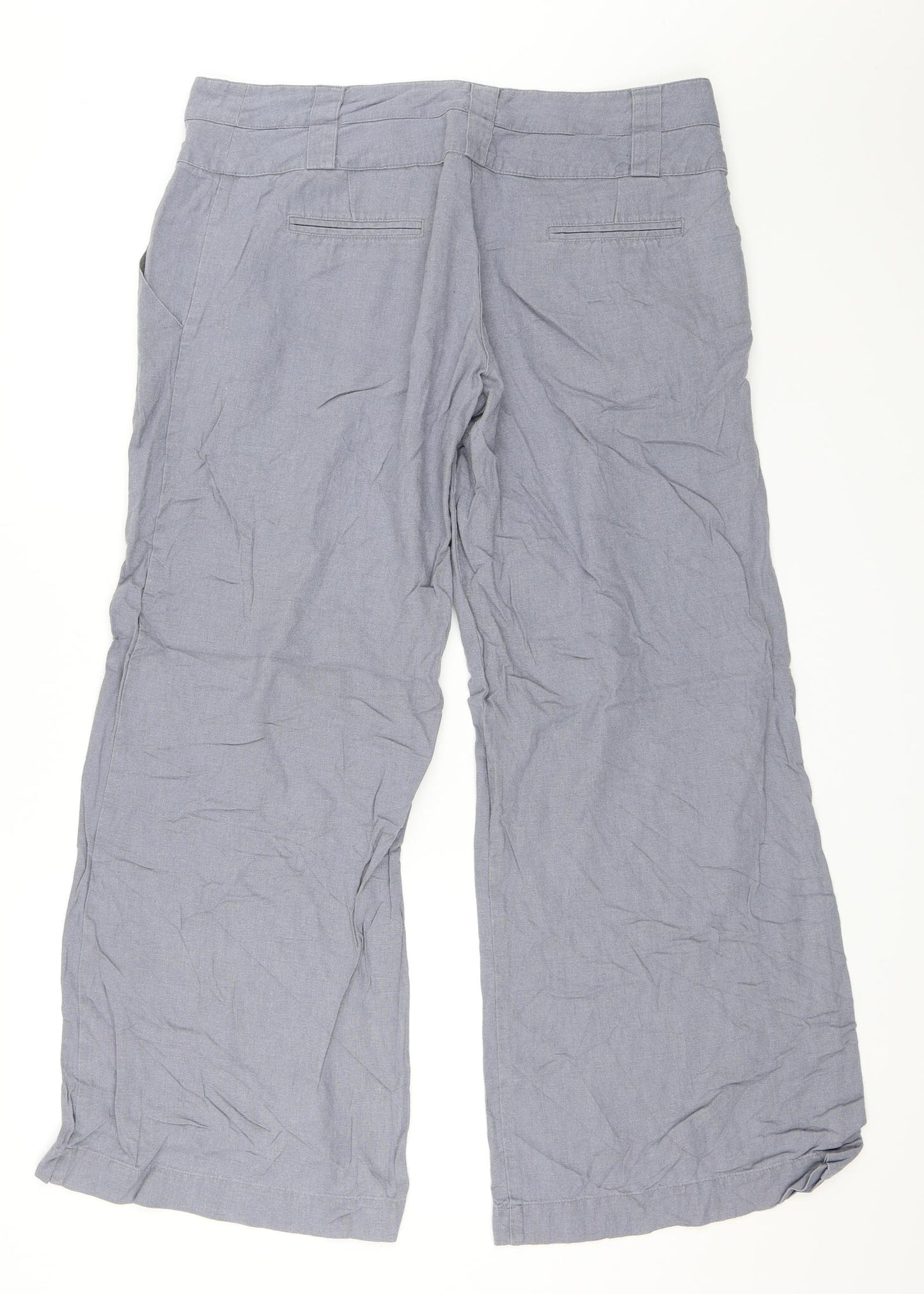 New Look Womens Grey   Trousers  Size 14 L29 in