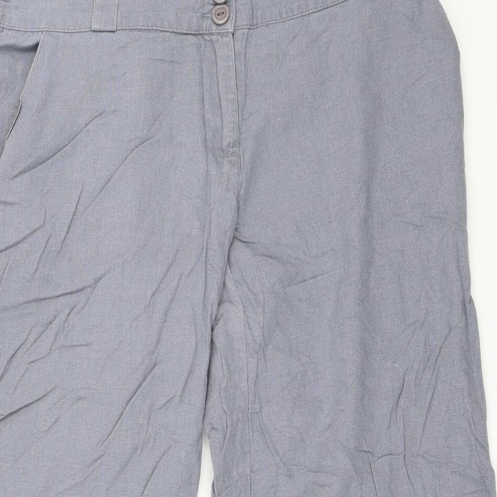 New Look Womens Grey   Trousers  Size 14 L29 in