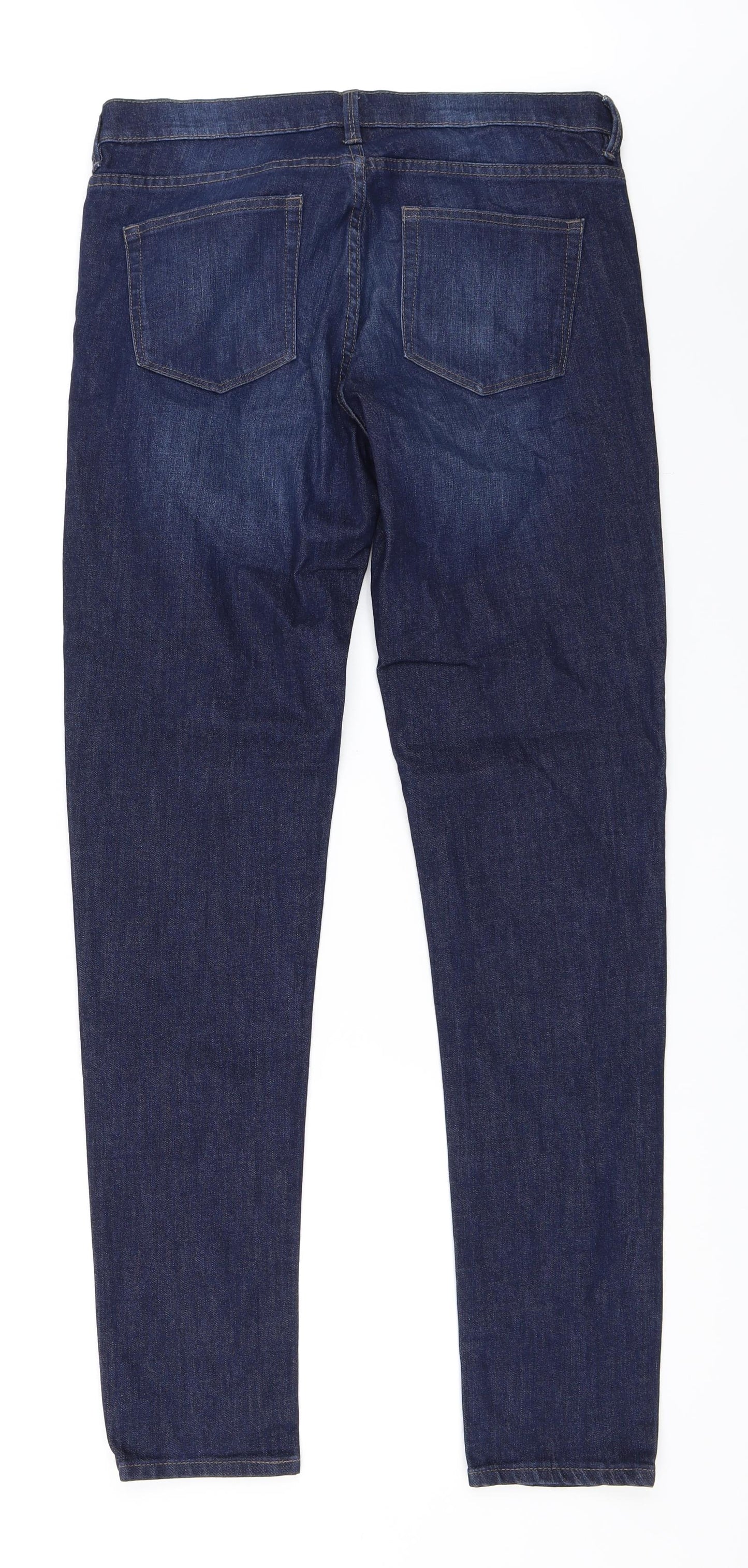 Red Herring Womens Blue  Denim Skinny Jeans Size 12 L31 in