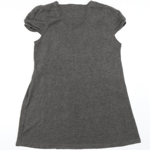 Purple Womens Grey   Shift  Size L
