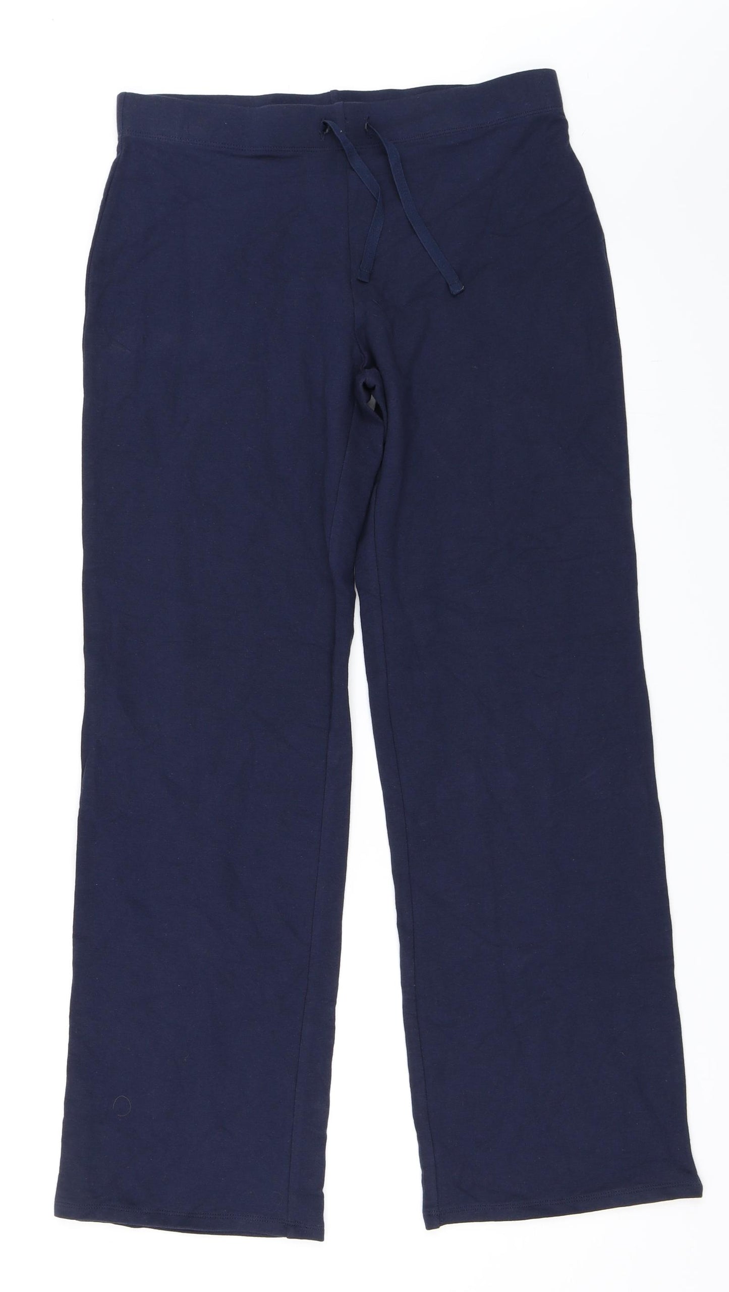 Marks and Spencer Womens Blue   Sweatpants Trousers Size 12 L29 in