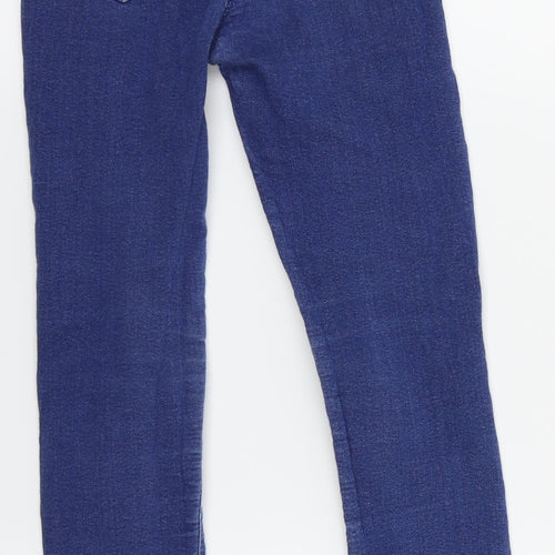 Candy Couture Girls Blue   Skinny Jeans Size 9 Years - Ripped