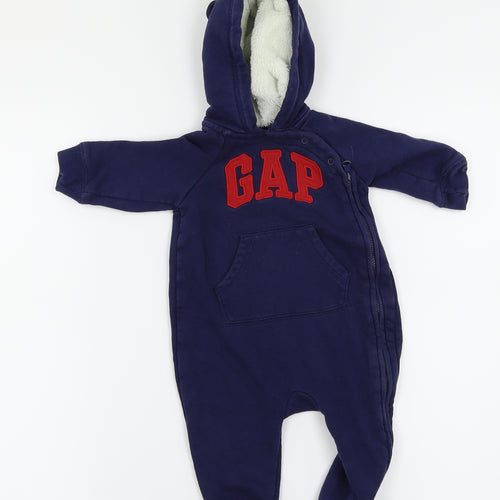 Baby Gap Boys Blue   Babygrow One-Piece Size 3-6 Months