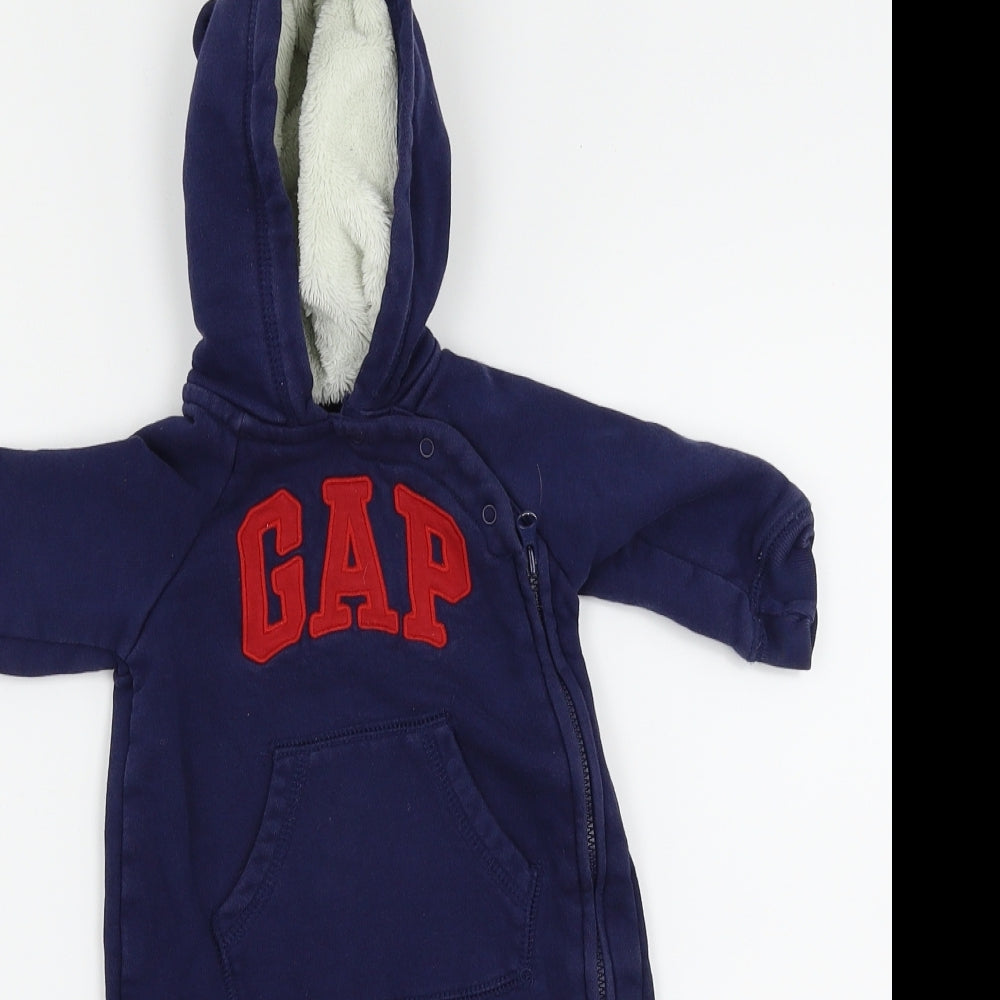 Baby Gap Boys Blue   Babygrow One-Piece Size 3-6 Months