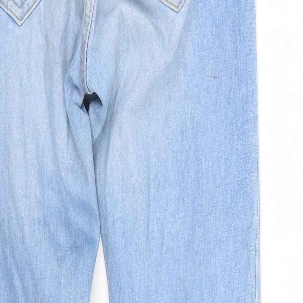 Lindex Womens Blue   Straight Jeans Size 10 L28 in