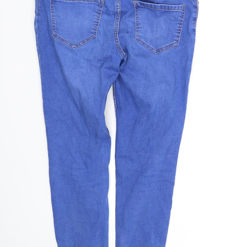 pre worn Womens Blue   Straight Jeans Size 10 L28 in