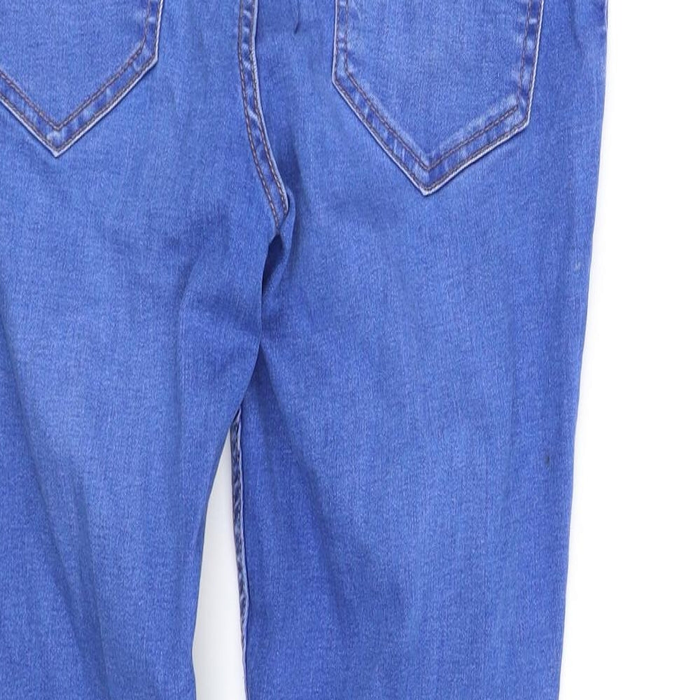 pre worn Womens Blue   Straight Jeans Size 10 L28 in