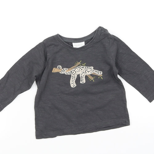 NEXT Baby Grey   Basic T-Shirt Size 3-6 Months