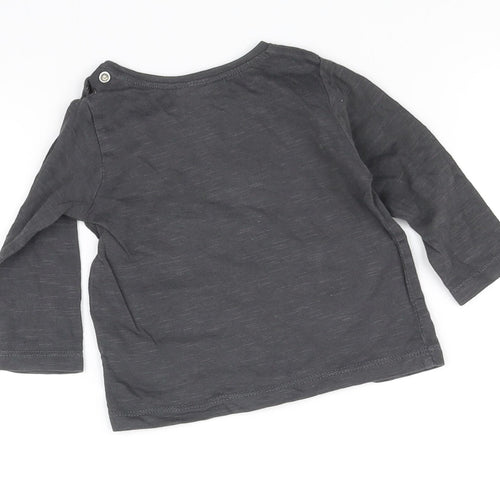 NEXT Baby Grey   Basic T-Shirt Size 3-6 Months
