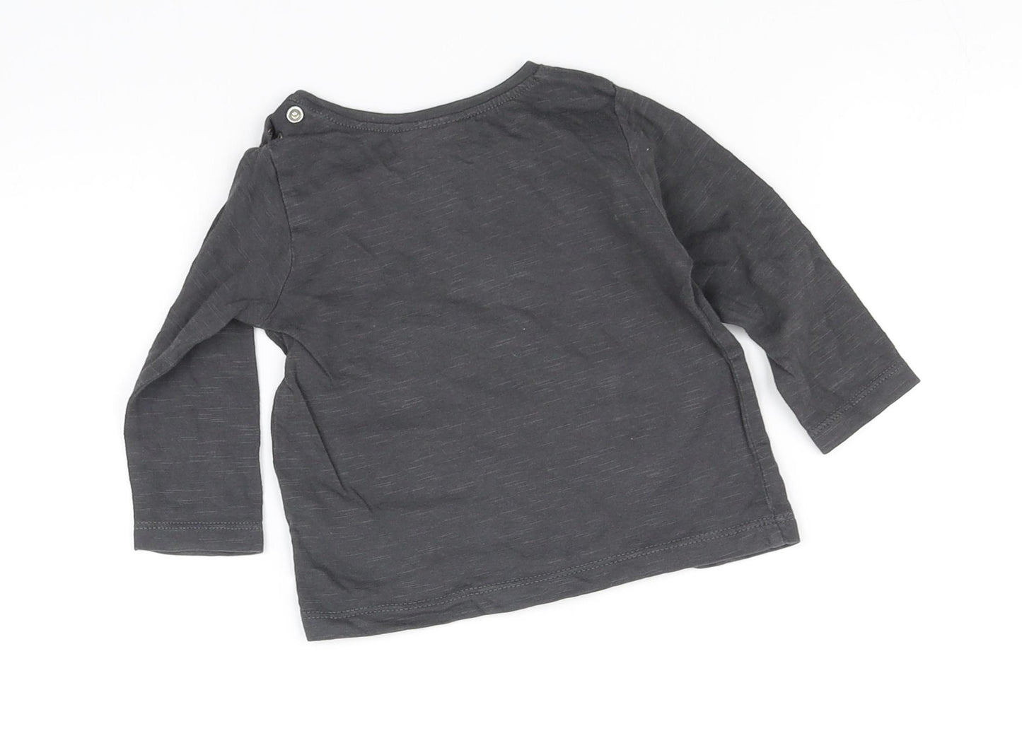 NEXT Baby Grey   Basic T-Shirt Size 3-6 Months