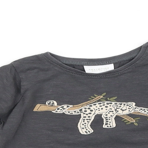 NEXT Baby Grey   Basic T-Shirt Size 3-6 Months