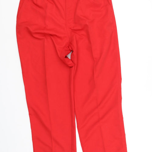 Dunlop Womens Red   Trousers  Size 32 in L30 in