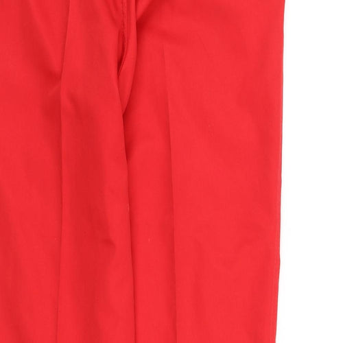 Dunlop Womens Red   Trousers  Size 32 in L30 in