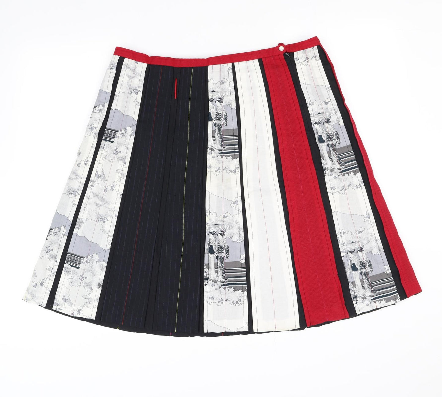 St Martins Womens Red   Flare Skirt Size XL