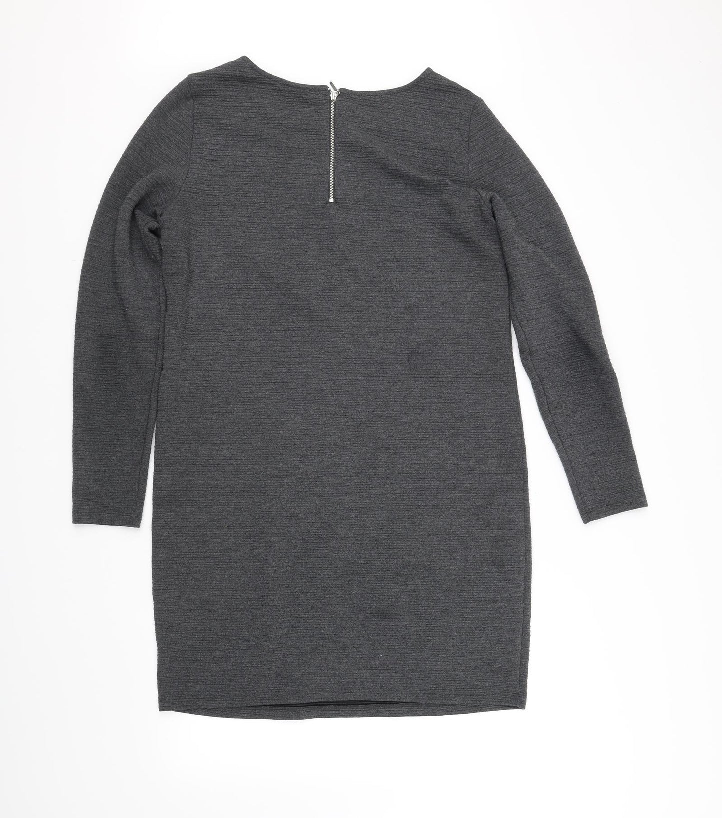 Jaqueline deYong Womens Grey   Fit & Flare  Size 12