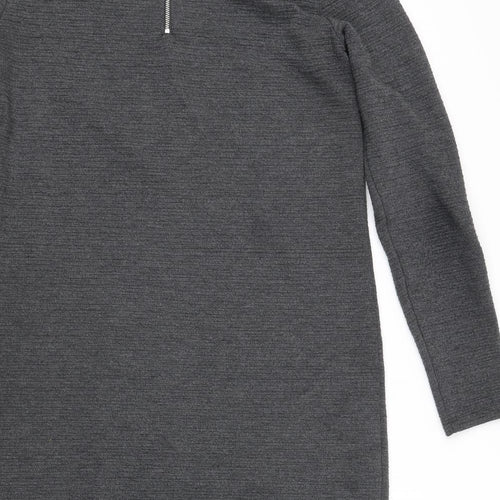 Jaqueline deYong Womens Grey   Fit & Flare  Size 12