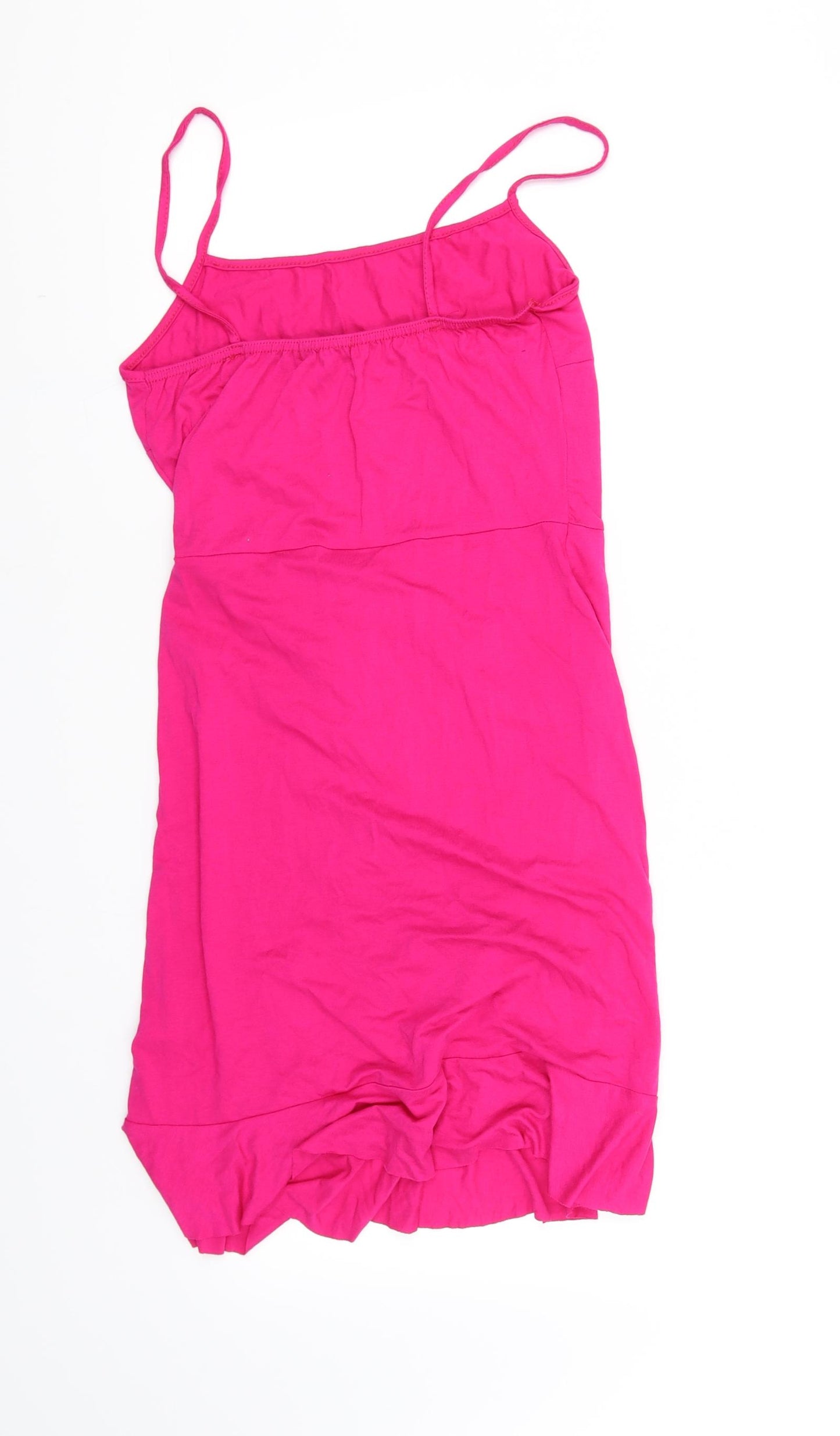 Boohoo Womens Pink   Fit & Flare  Size 8