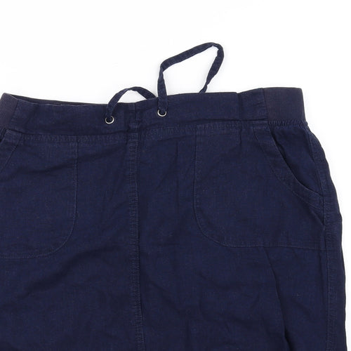 sprit Womens Blue   Flare Skirt Size 14