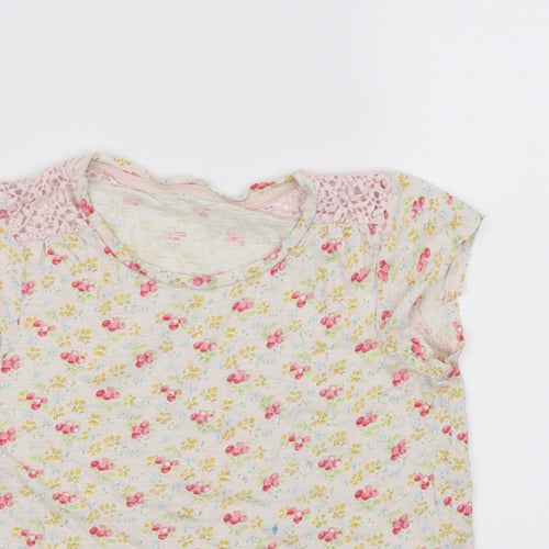 NEXT Girls White   Basic T-Shirt Size 11 Years
