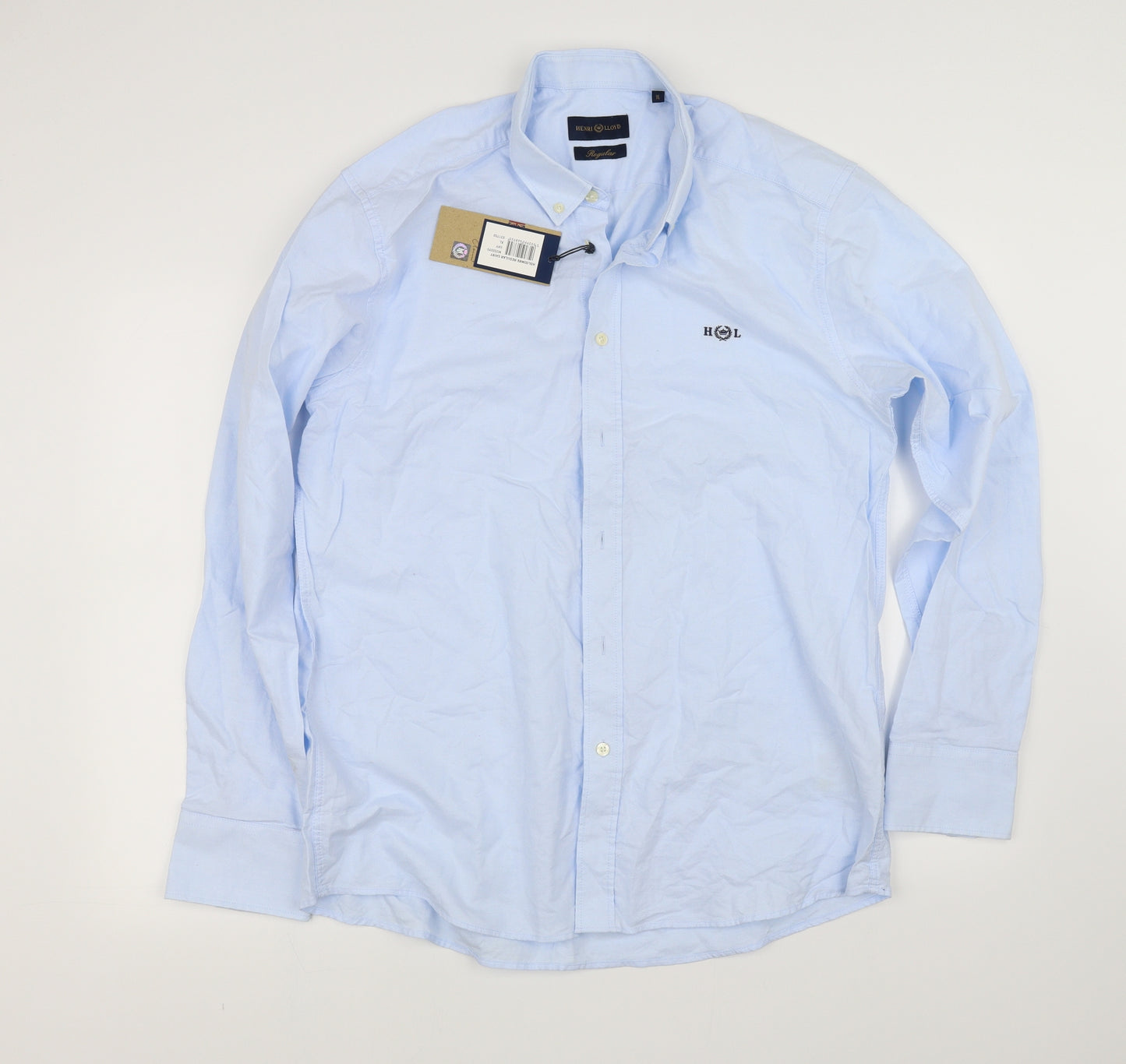 Henri Lloyd Mens Blue    Dress Shirt Size XL