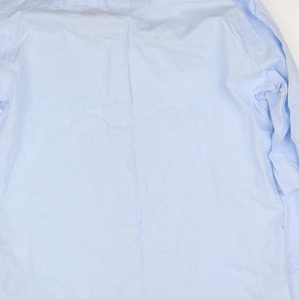 Henri Lloyd Mens Blue    Dress Shirt Size XL