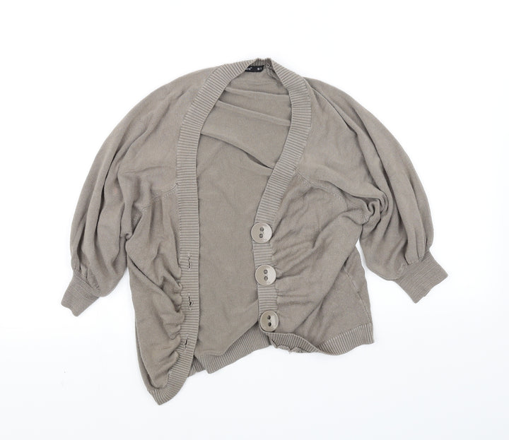 Atmosphere Womens Brown Cardigan Jumper Size 10
