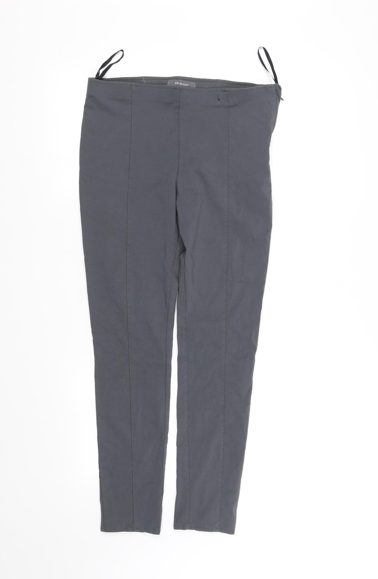 Primark Womens Grey   Jegging Leggings Size 12 L28 in