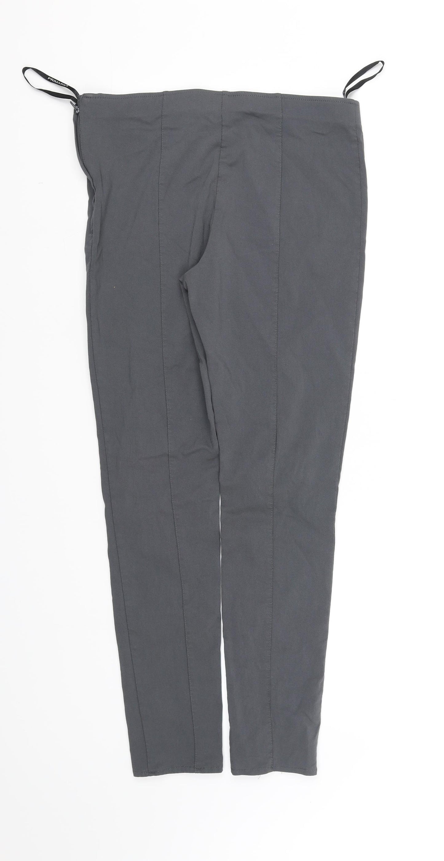 Primark Womens Grey   Jegging Leggings Size 12 L28 in