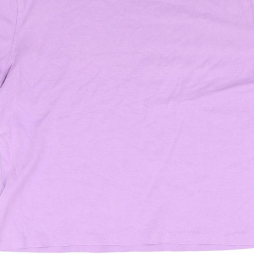BM collection Womens Purple   Basic T-Shirt Size M