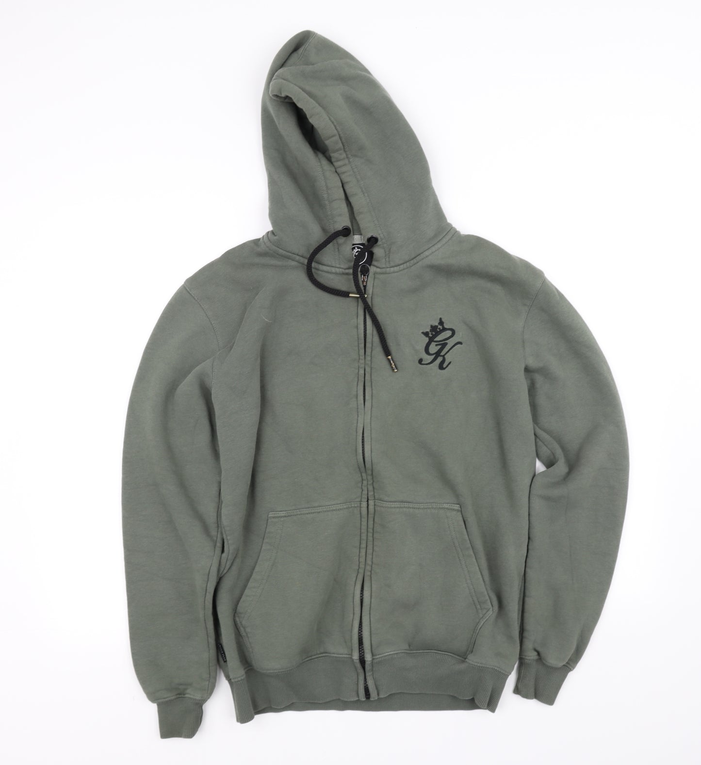pre worn Mens Green   Full Zip Hoodie Size M