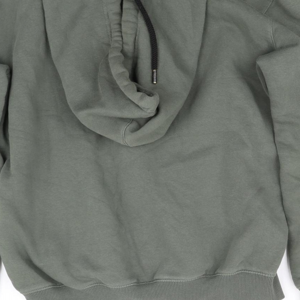 pre worn Mens Green   Full Zip Hoodie Size M
