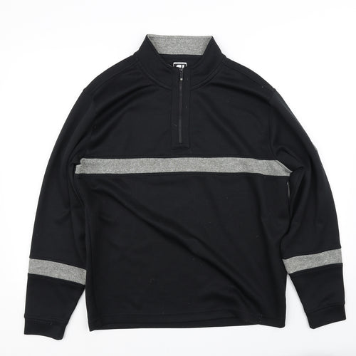 fj Womens Black   Pullover Jumper Size L