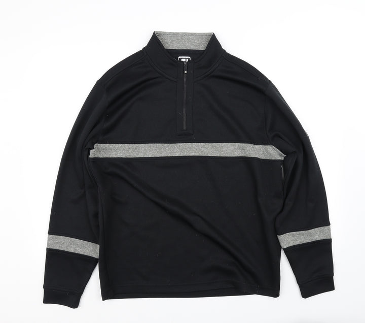 fj Womens Black   Pullover Jumper Size L