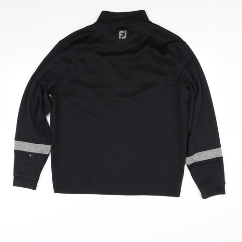 fj Womens Black   Pullover Jumper Size L