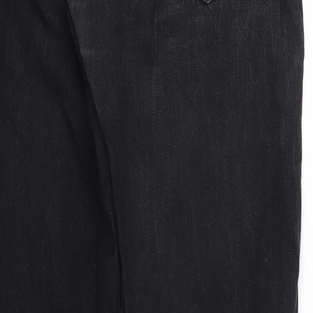 Paul Smith Mens Black  Denim Straight Jeans Size 30 L31 in