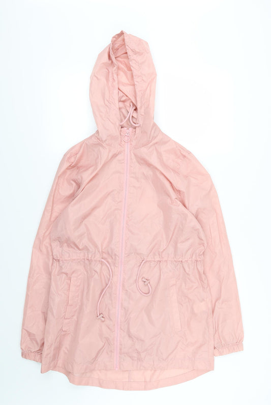 Front view of Primark women’s pink jacket, size XS