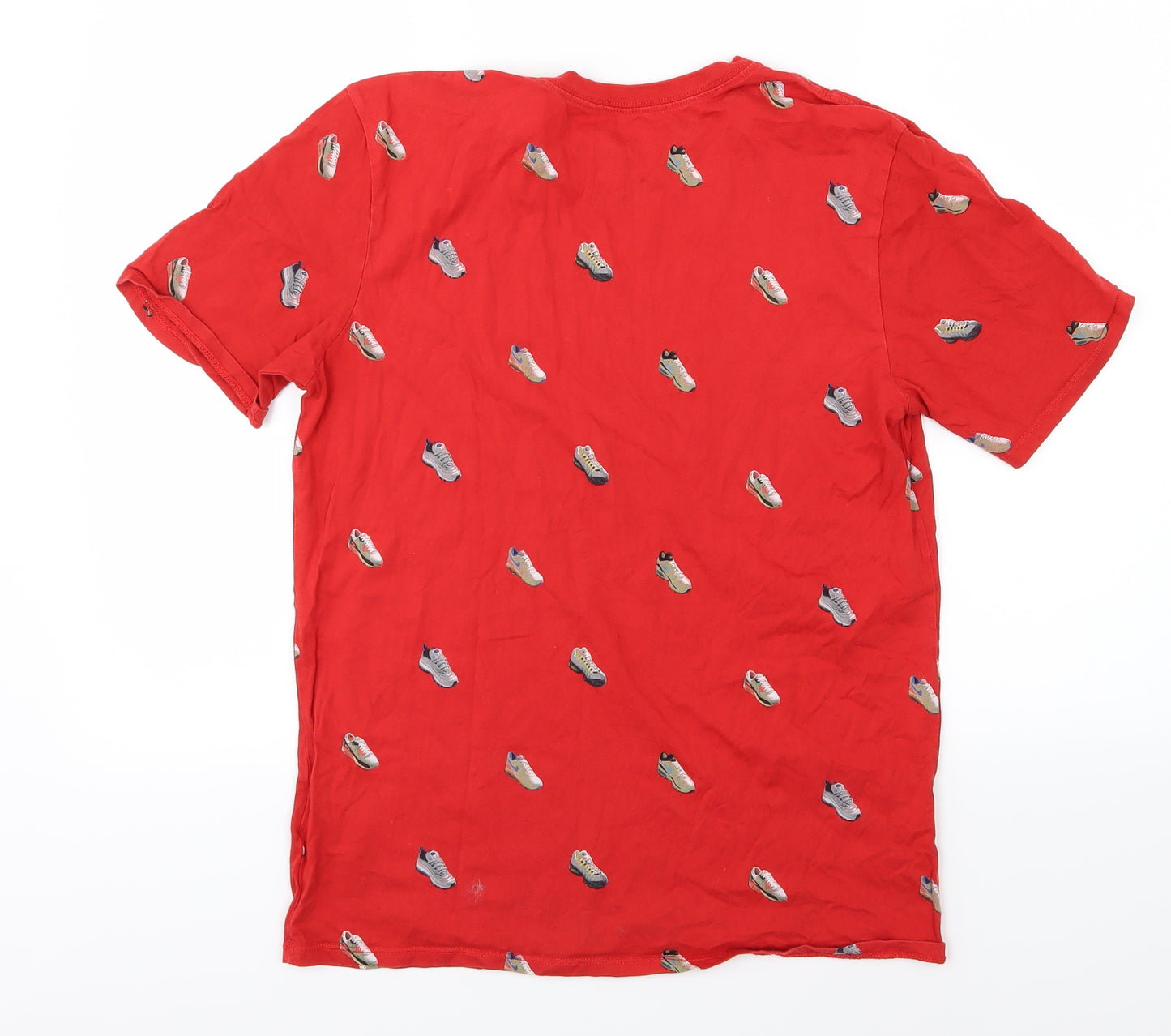 Nike Mens Red  Jersey  T-Shirt Size M  - Air