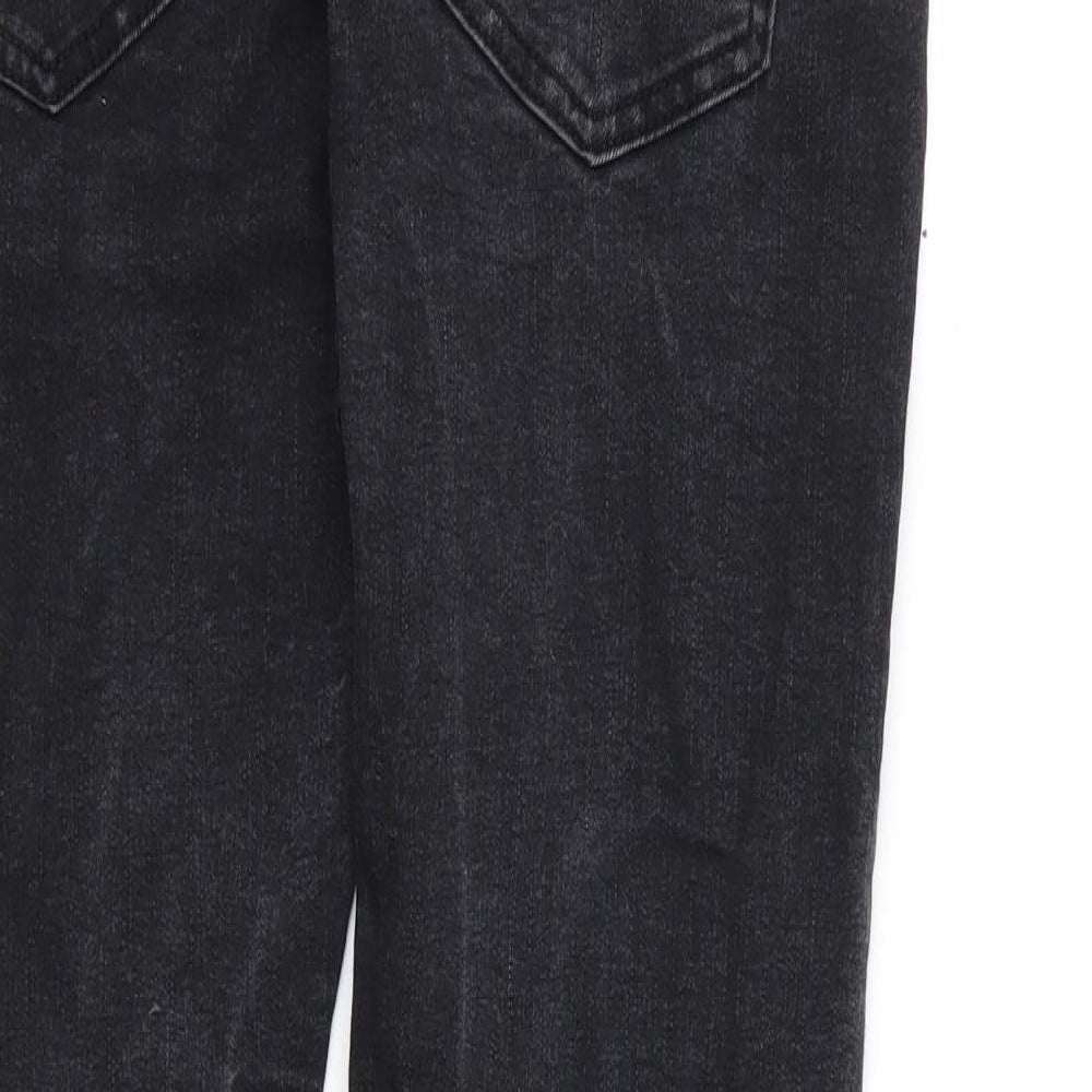Sinners Mens Black  Denim Skinny Jeans Size 32 L28 in