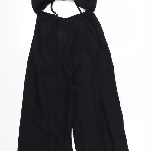 ASOS Womens Black  Woven Jumpsuit One-Piece Size 4 L22 in