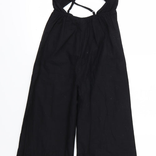 ASOS Womens Black  Woven Jumpsuit One-Piece Size 4 L22 in