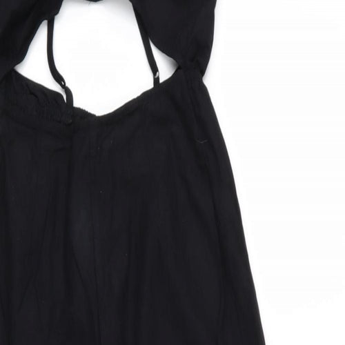ASOS Womens Black  Woven Jumpsuit One-Piece Size 4 L22 in