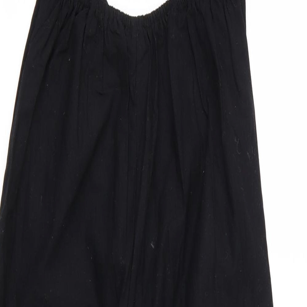 ASOS Womens Black  Woven Jumpsuit One-Piece Size 4 L22 in
